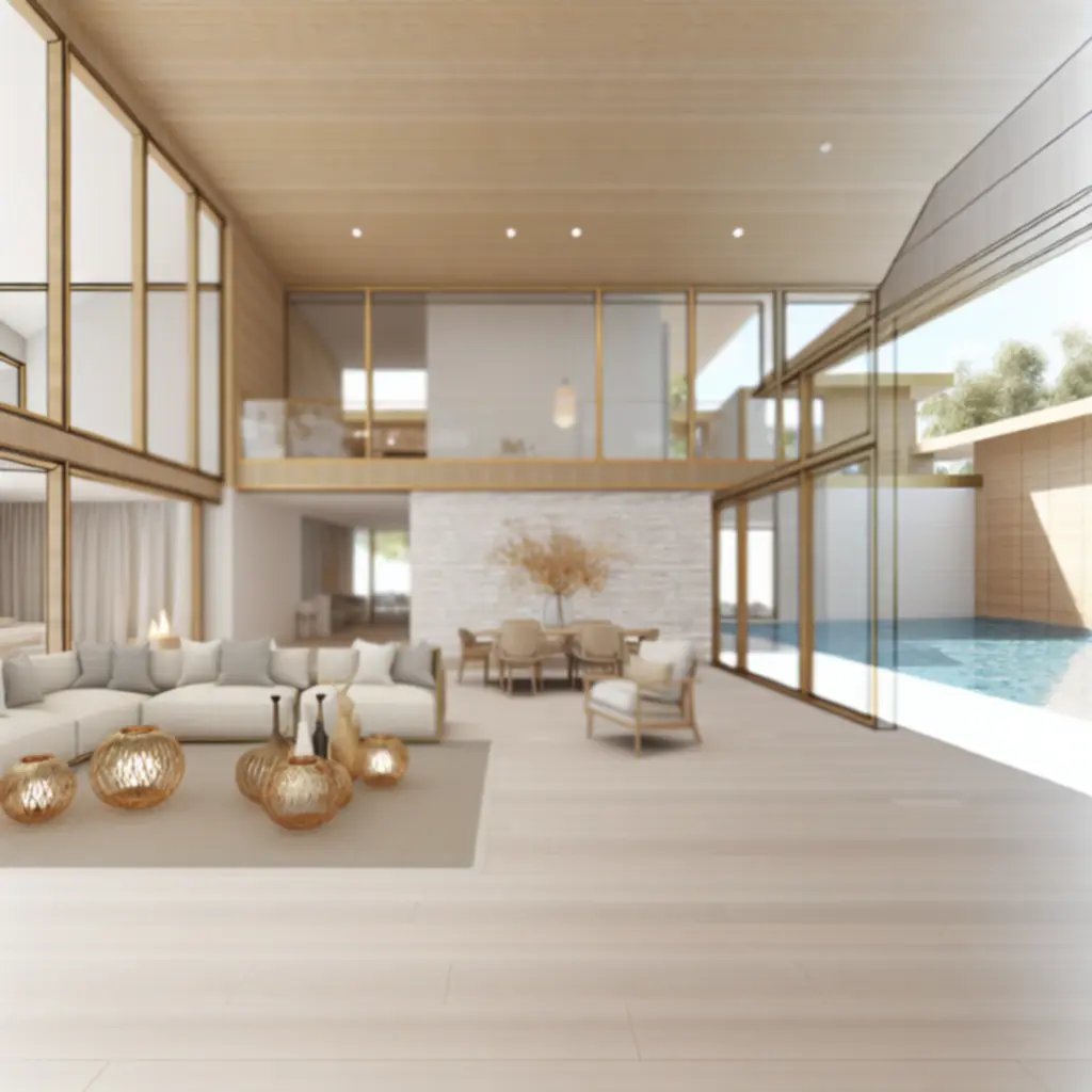 Luxury interior gallery showcasing a bright, refined living space.